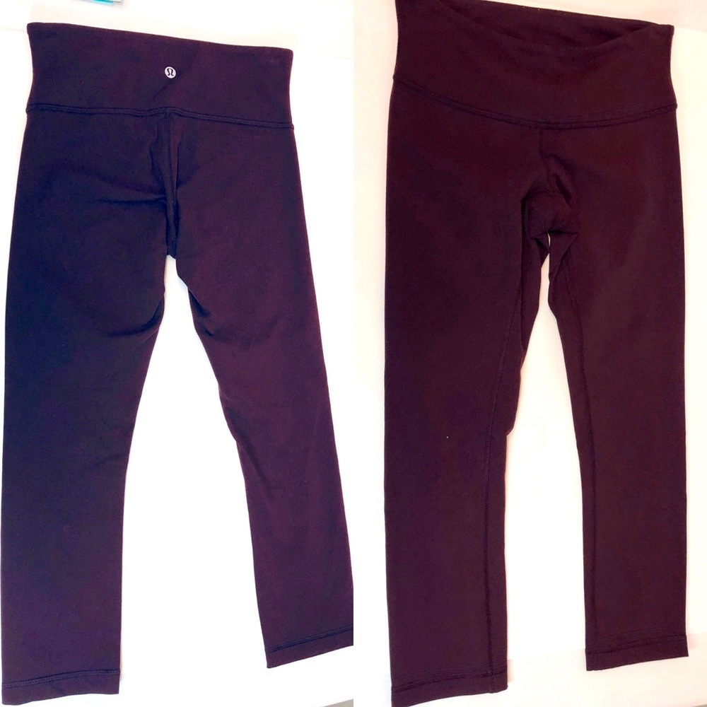 Lululemon Athletica Yoga Pant Cranberry Size 4